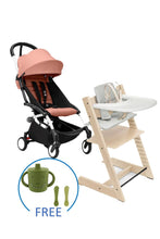 
                        
                          將圖片載入圖庫檢視器 Stokke Tripp Trapp ＆YOYO³ 成長組 (山毛櫸木系列，適合6-36個月) $6,778連贈品
                        
                      
