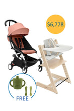
                        
                          將圖片載入圖庫檢視器 Stokke Tripp Trapp ＆YOYO³ 成長組 (山毛櫸木系列，適合6-36個月) $6,778連贈品
                        
                      