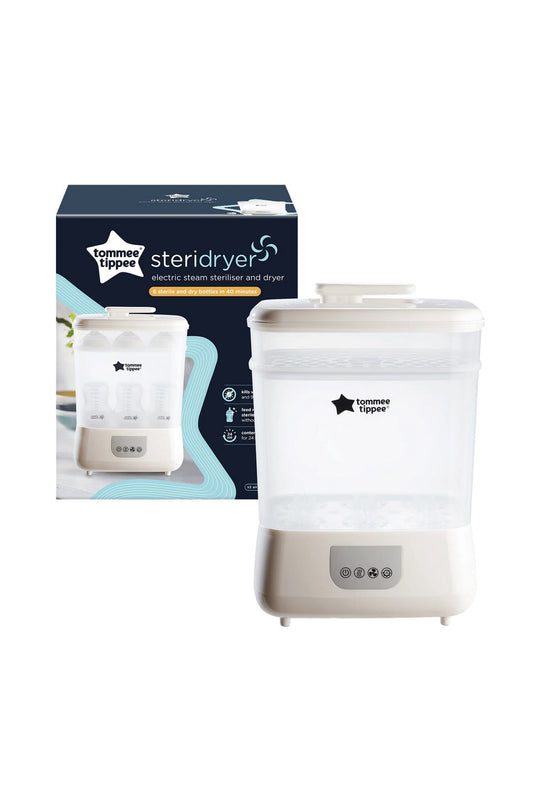 Tommee Tippee Steridryer Electric Steam Sterilizer Dryer White