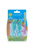 
                        
                          Load image into Gallery viewer, Brushbaby Chewable Toothbrush Clear
                        
                      