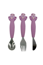
                        
                          Load image into Gallery viewer, Trixie Silicone Cutlery Set 3-pack - Mrs Peacock
                        
                      