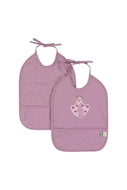 Trixie Waterproof Bib 2-pack - Mrs Peacock