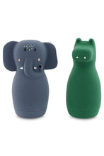 
                        
                          Load image into Gallery viewer, Trixie Bath Toy Splashing Animals - Mrs Elephant &amp; Mr Crocodile
                        
                      