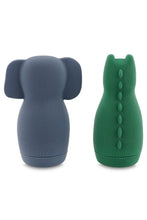 
                        
                          Load image into Gallery viewer, Trixie Bath Toy Splashing Animals - Mrs Elephant &amp; Mr Crocodile
                        
                      