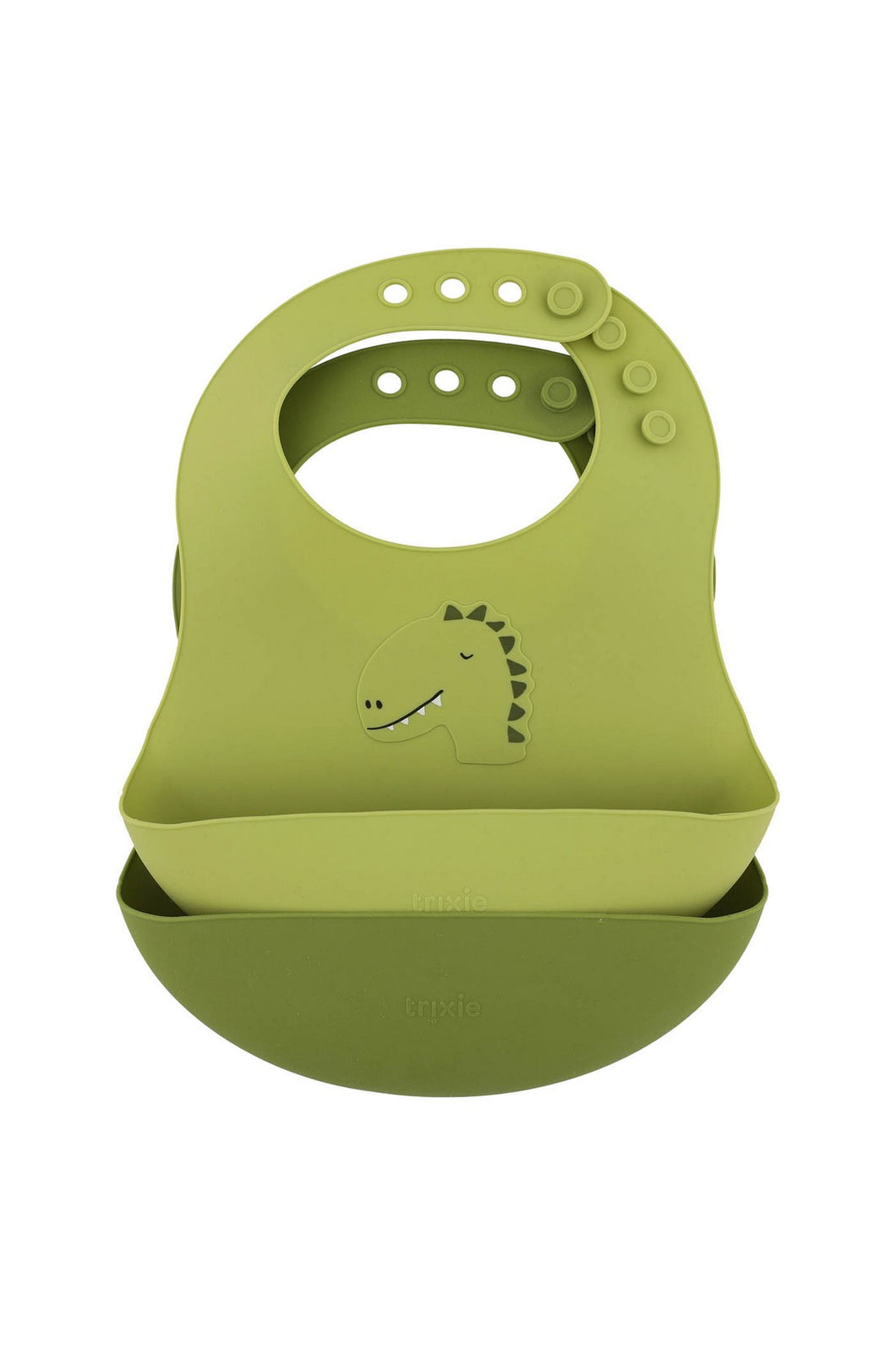 Trixie Silicone Bib 2-pack - Mr Dino