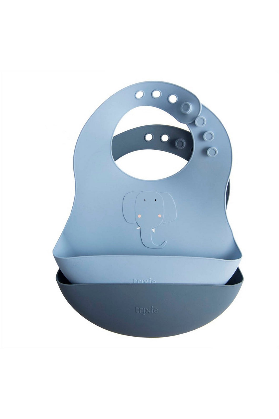 Trixie Silicone Bib 2-pack - Mrs Elephant