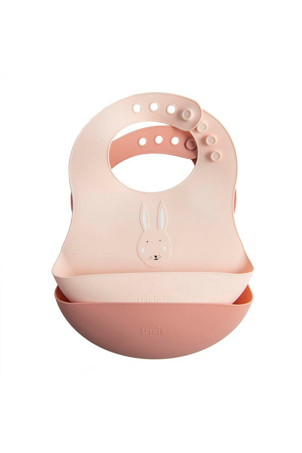 Trixie Silicone Bib 2-pack - Mrs Rabbit