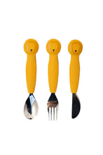 
                        
                          Load image into Gallery viewer, Trixie Silicone Cutlery Set 3-pack - Mr Lion
                        
                      