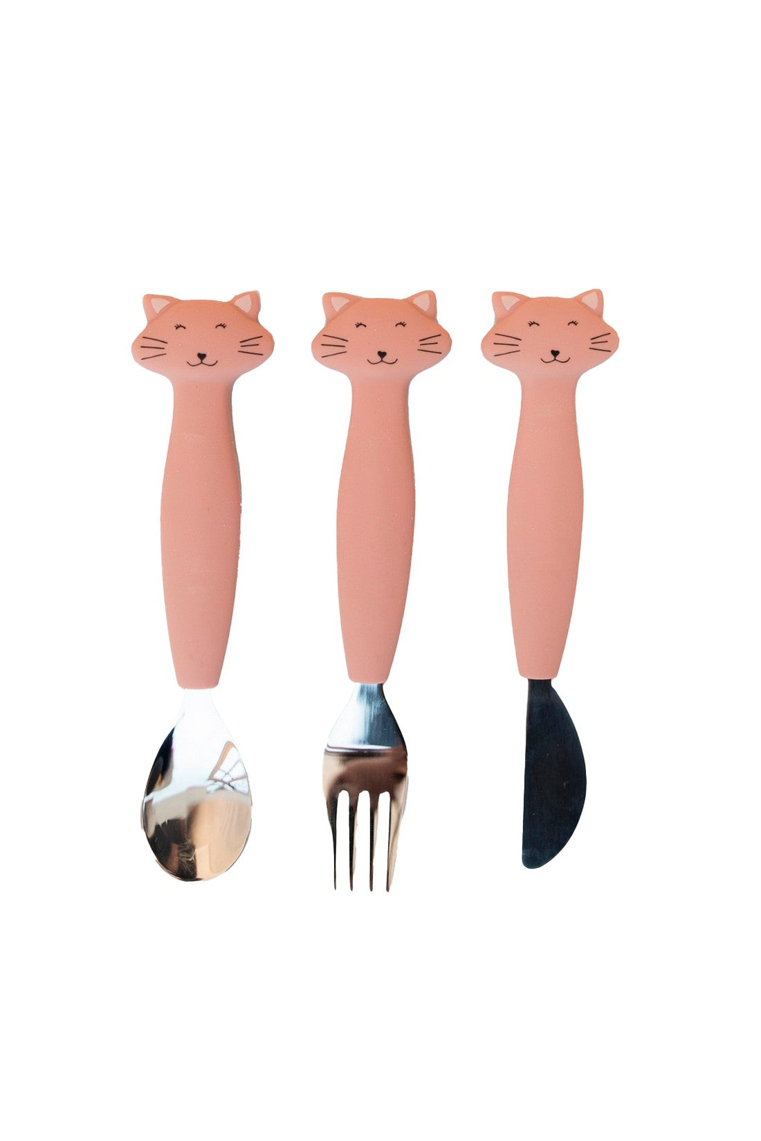 Trixie Silicone Cutlery Set 3 pack Mrs Cat Online mothercare