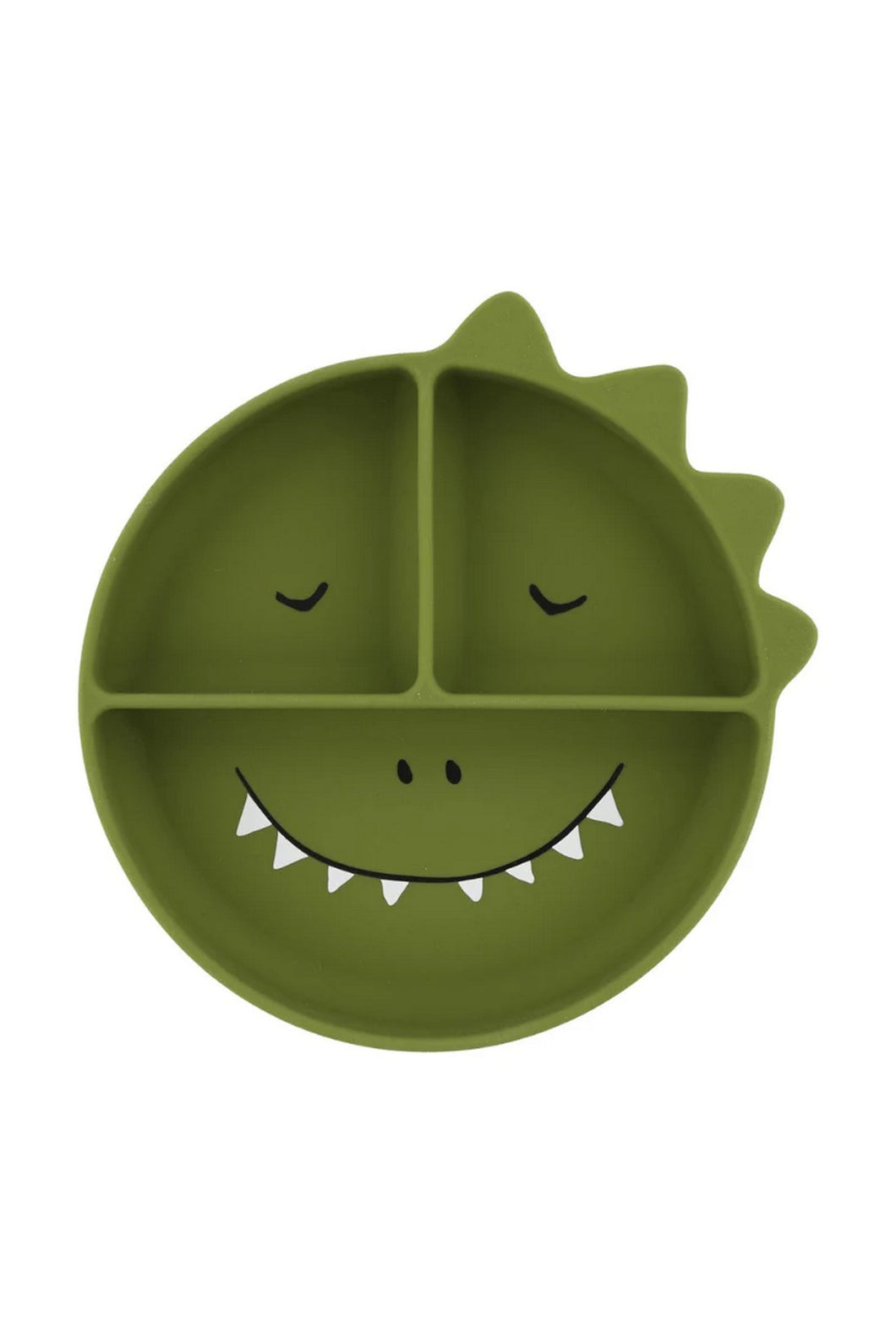 Trixie Silicone Divided Suction Plate - Mr Dino