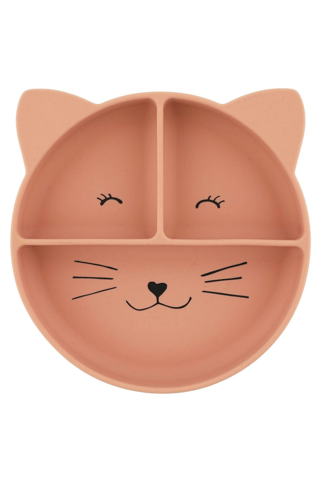 Trixie Silicone Divided Suction Plate - Mrs Cat