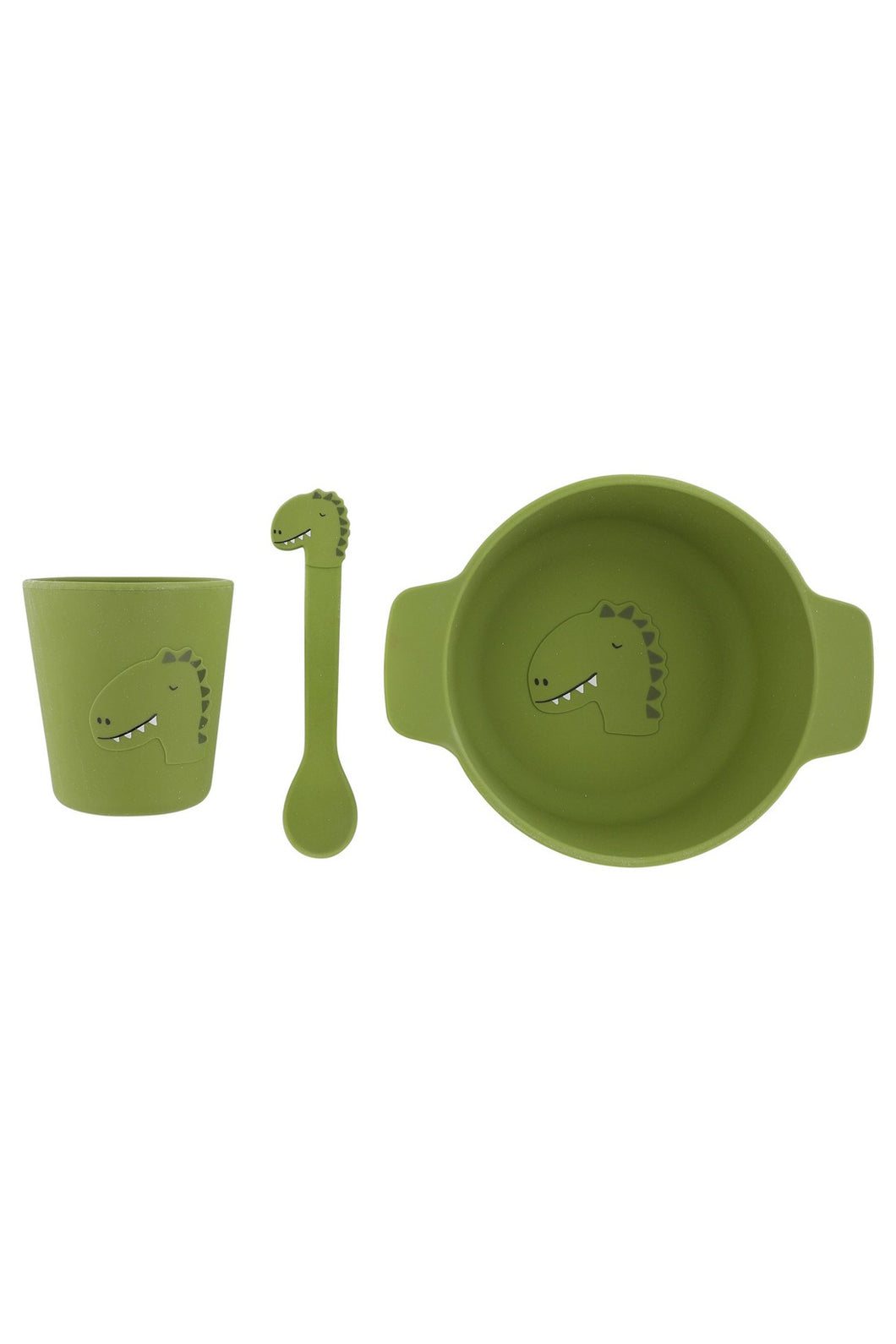 Trixie Silicone First Meal Set - Mr Dino