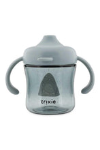 
                        
                          Load image into Gallery viewer, Trixie Sippy Cup With Handles - Mr Shark
                        
                      