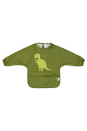 Trixie Waterproof Long Sleeve Bib - Mr Dino