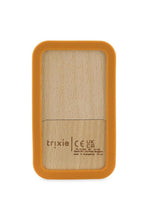 
                        
                          Load image into Gallery viewer, Trixie Wooden Silicone Baby Phone - Mr Fox back 
                        
                      