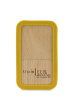 
                        
                          Load image into Gallery viewer, Trixie Wooden Silicone Baby Phone - Mr Lion Back side
                        
                      