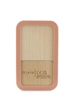 
                        
                          Load image into Gallery viewer, Trixie Wooden Silicone Baby Phone - Mrs Cat back side
                        
                      