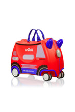 
                        
                          Load image into Gallery viewer, Trunki Glide Ride-on Luggage - Frank the Firetruck Online Exclusive
                        
                      
