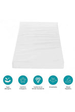 
                        
                          將圖片載入圖庫檢視器 tutti-bambini-foam-cotbed-mattress-70-x-140-cm With featiures
                        
                      