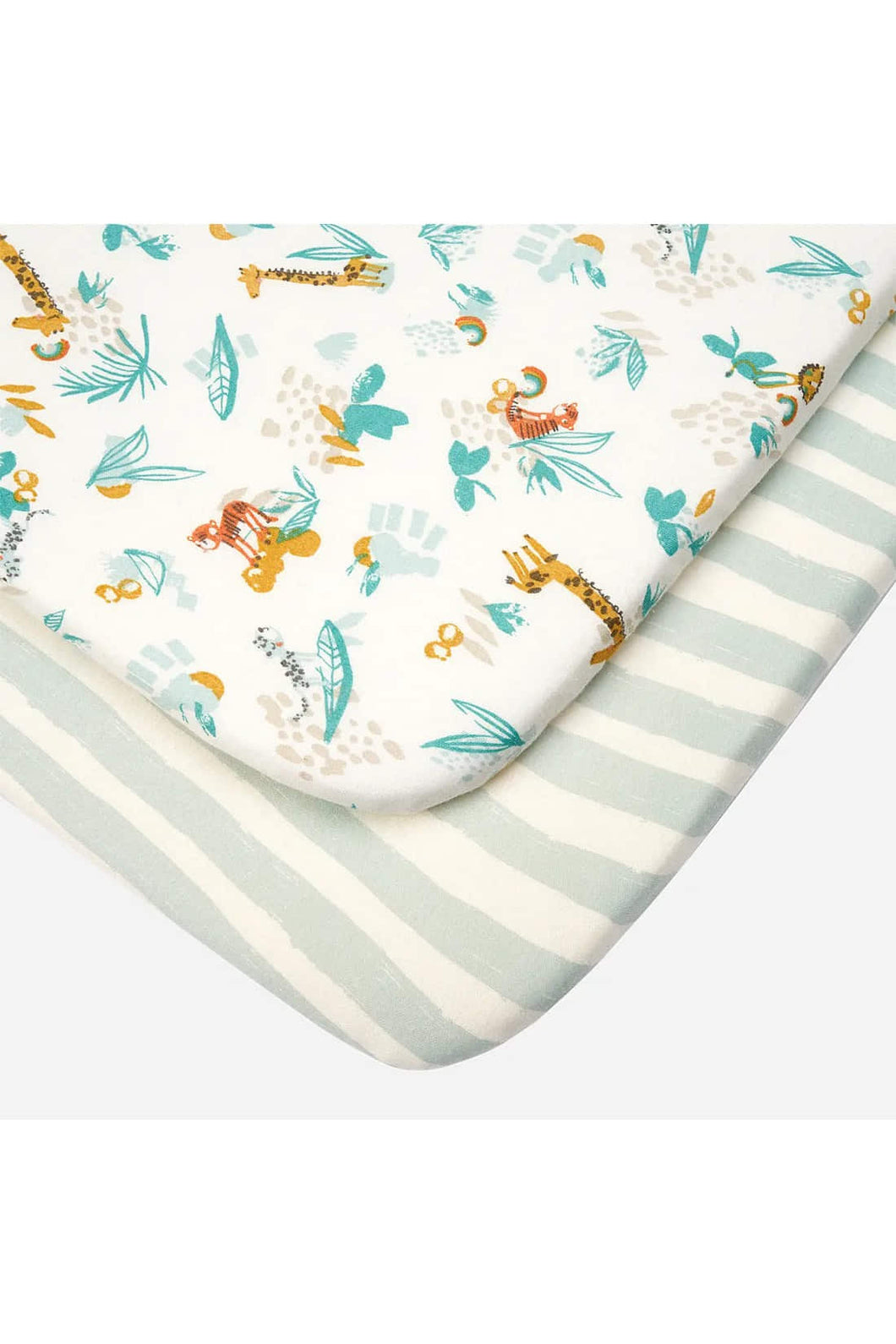 FREE GIFT - Tutti Bambini CoZee Bedside Crib Fitted Sheets 2 Pack