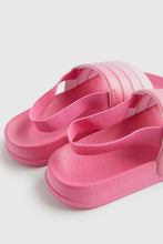 
                        
                          Load image into Gallery viewer, Mothercare Pink Ombre Slider Sandals
                        
                      