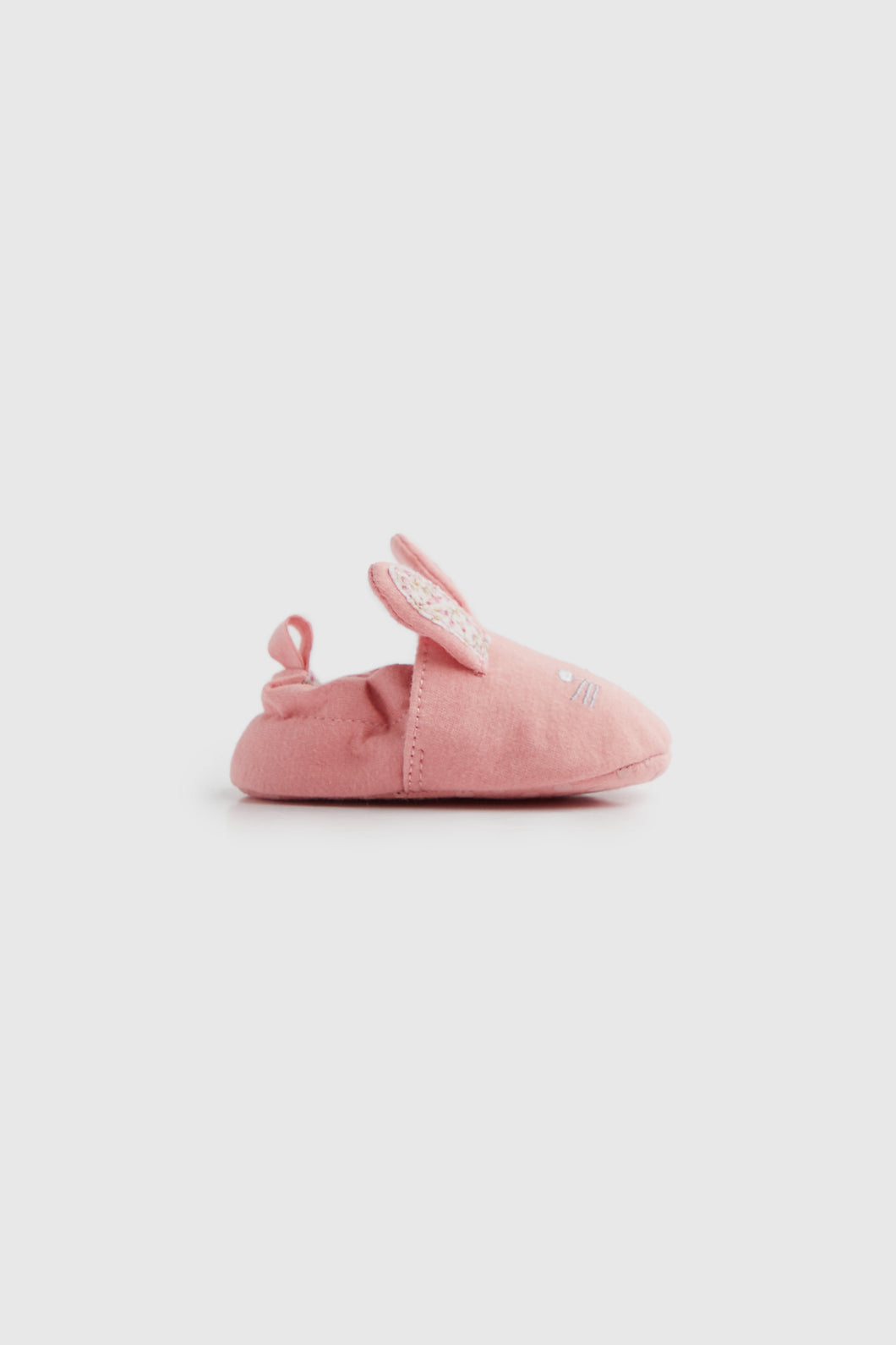 Mothercare Pink Bunny Baby Shoes