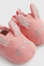 
                        
                          Load image into Gallery viewer, Mothercare Pink Bunny Baby Shoes
                        
                      