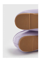 
                        
                          Load image into Gallery viewer, Mothercare Lilac Diamanté Patent Ballerina Shoes
                        
                      