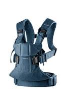 
                        
                          Load image into Gallery viewer, BabyBjorn Baby Carrier One Classic Denim/Midnight Blue Cotton Mix 1
                        
                      