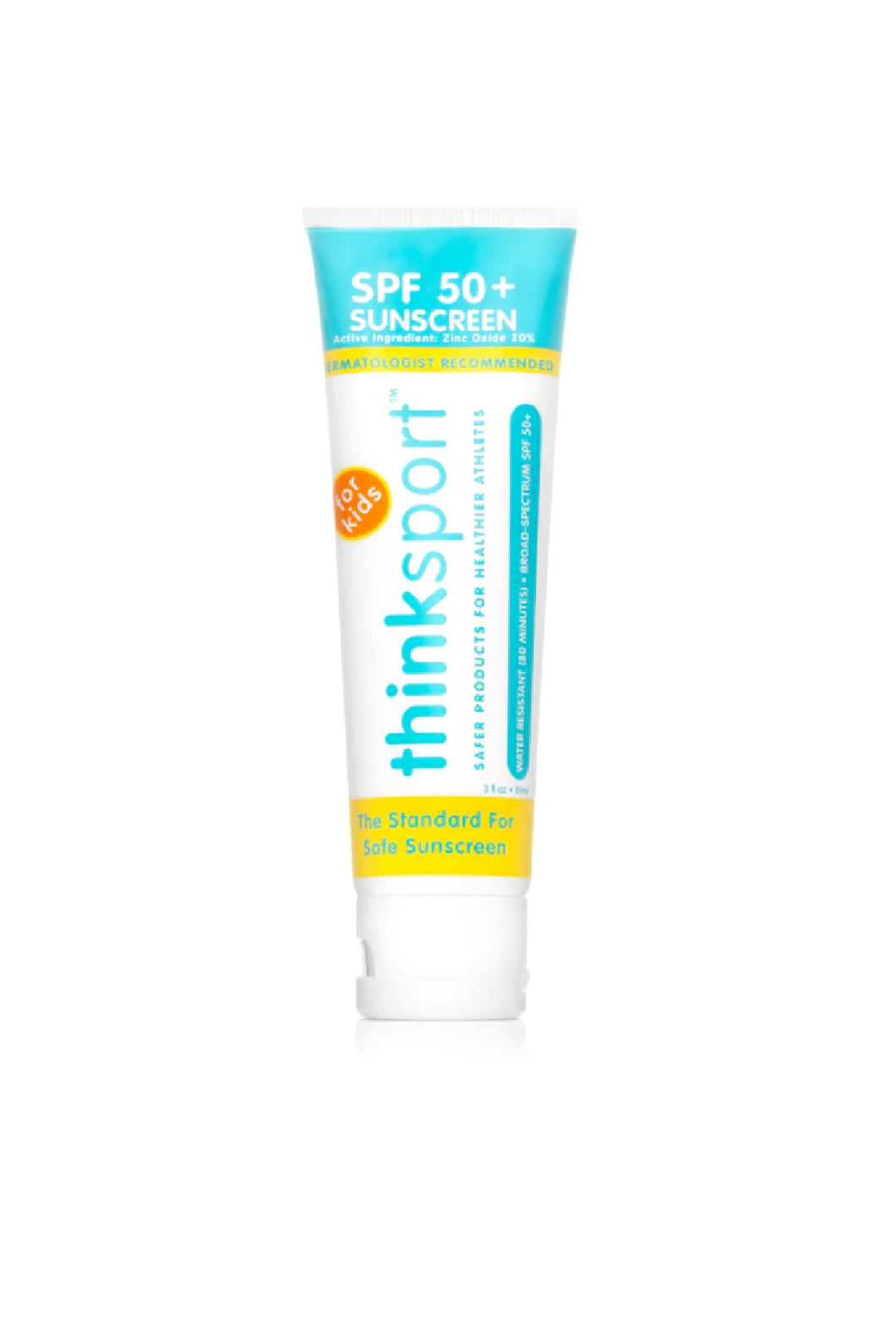 Thinksport Kids Safe Sunscreen SPF 50+ 3oz 1