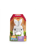 
                        
                          Load image into Gallery viewer, Addo Pitter Patter Pets Teeny Weeny Bunny - Grey Electronic Pet
                        
                      