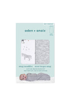 
                        
                          Load image into Gallery viewer, Aden Anais Essentials Newborn Snug Swaddle 2 Pack Savanna Spots 1
                        
                      