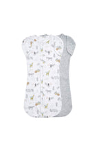 
                        
                          Load image into Gallery viewer, Aden Anais Essentials Newborn Snug Swaddle 2 Pack Savanna Spots 5
                        
                      