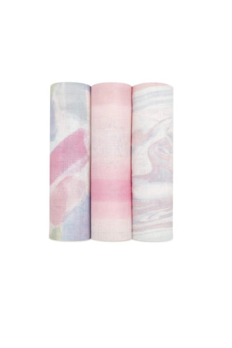 Aden Anais Silky Soft Swaddle 3 Pack Florentine 1