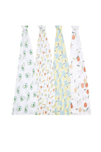 
                        
                          Load image into Gallery viewer, Aden + Anais Essentials Cotton Muslin Swaddles Fram to Table 4 Pack 3
                        
                      