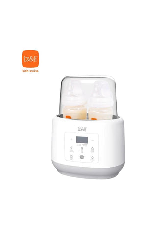 B&H Swiss Multi Function Double Bottle Warmer And Steriliser