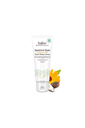 Babo Botanicals Sensitive Baby Fragrance Free Daily Hydra Lotion 1
