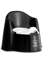 
                        
                          Load image into Gallery viewer, BabyBjorn Potty Chair Black White 1
                        
                      