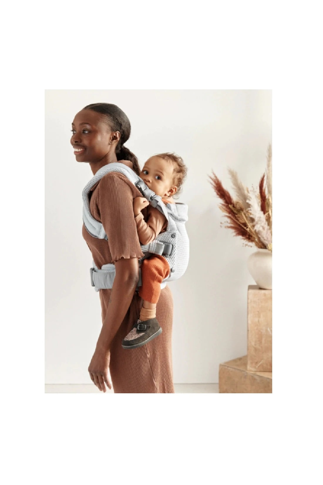 Buy BabyBjorn Baby Carrier Harmony Silver, 3D Mesh Online