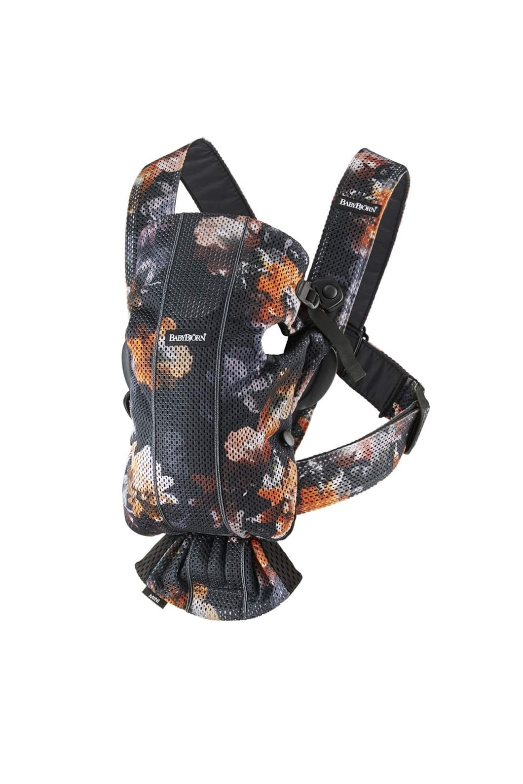 Babybjorn Baby Carrier Mini Blackmidnight Florals 3D Mesh