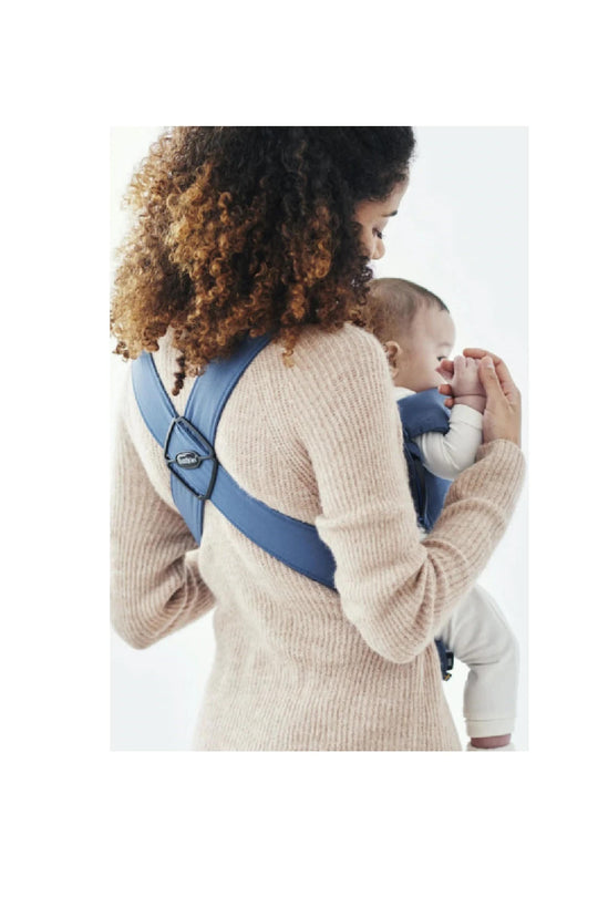 Buy BabyBjorn Baby Carrier Mini Vintage Indigo Cotton Online mothercare mothercare hong kong