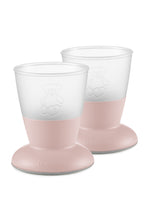 
                        
                          Load image into Gallery viewer, Babybjorn Baby Cup 2 Pack Powder Pink 1
                        
                      
