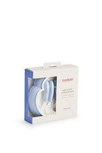
                        
                          Load image into Gallery viewer, Babybjorn Baby Plate Spoon Fork Powder Blue 2 
                        
                      