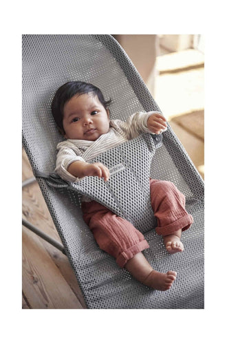 Babybjorn Bouncer Bliss Grey Mesh 2