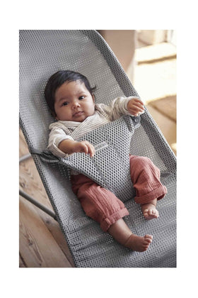 Babybjorn Bouncer Bliss Grey Mesh 2