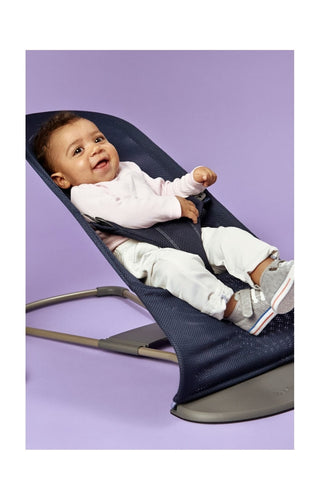 Babybjorn Bouncer Bliss Navy Blue Mesh 2