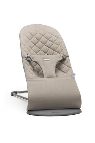 Babybjorn Bouncer Bliss Sand Gray Cotton 1