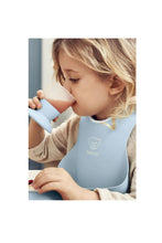 
                        
                          Load image into Gallery viewer, Babybjorn Feeding Bib Set 2 Pack Powder Blue 4
                        
                      