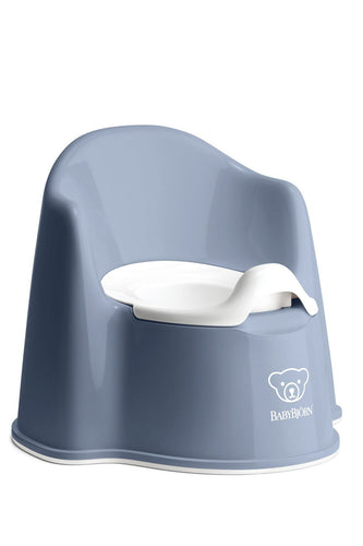 Babybjorn Potty Chair Deep Bluewhite