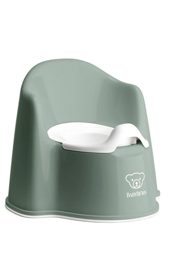 Babybjorn Potty Chair Deep Greenwhite